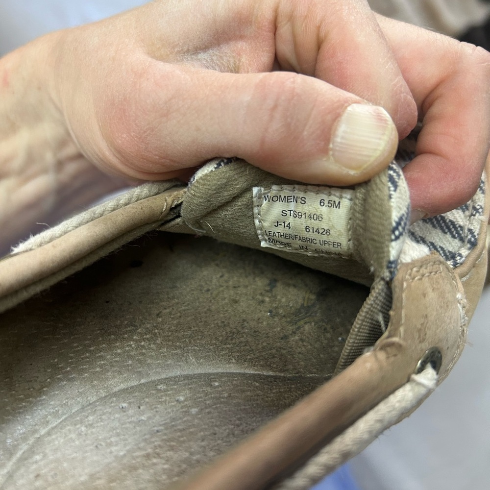 Sperry Women's Tan Flats